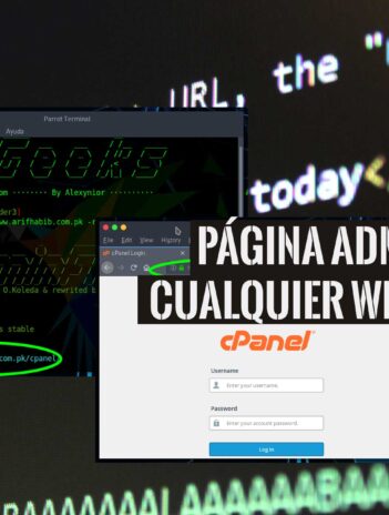 Encontrar página ADMIN de cualquier sitio web