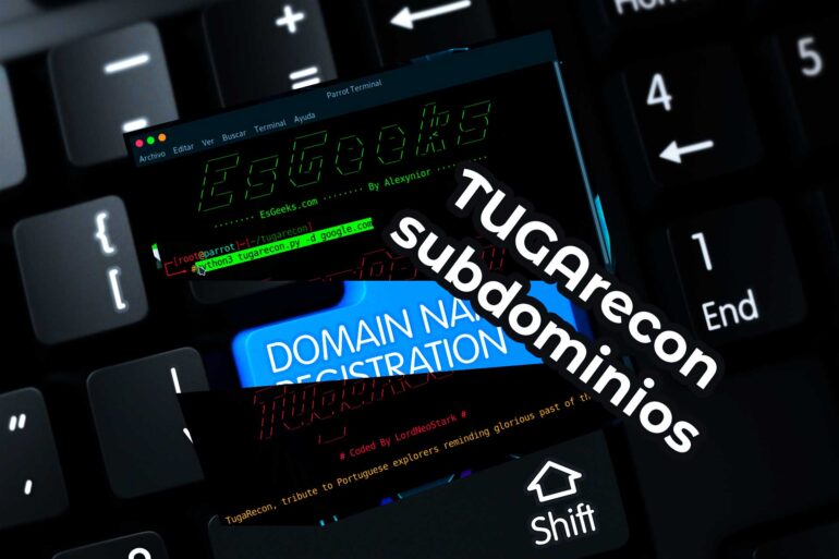 TugaRecon Enumeración de Subdominios