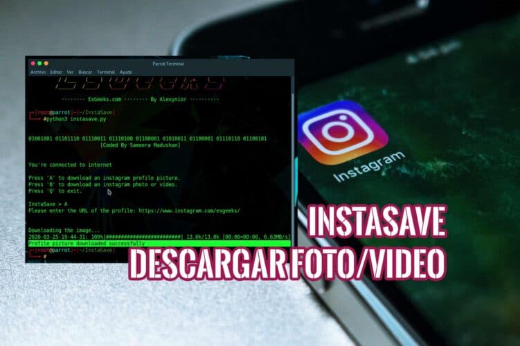 InstaSave Descargar imágenes, vídeos, perfil Instagram