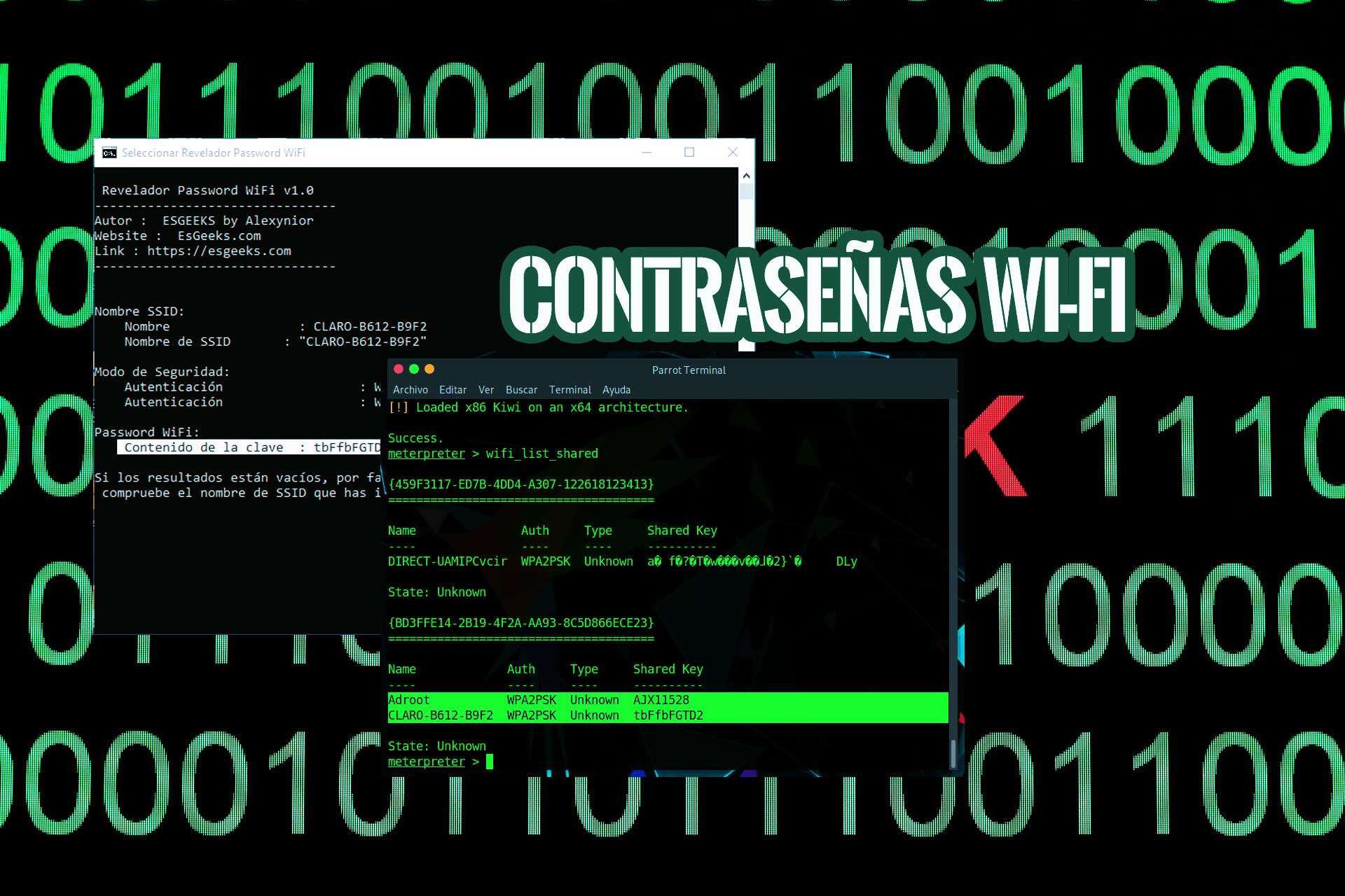 Extraer Credenciales WiFi Inalámbricas