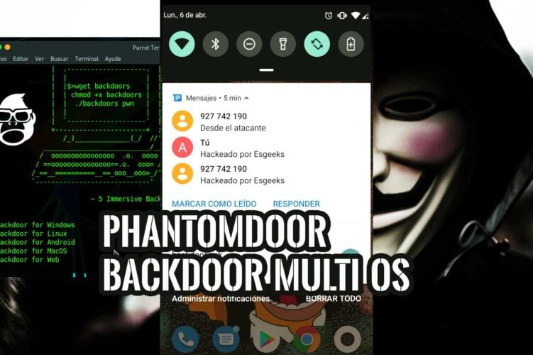 PhantomDoor Hacking Windows Linux macOS Android backdoor