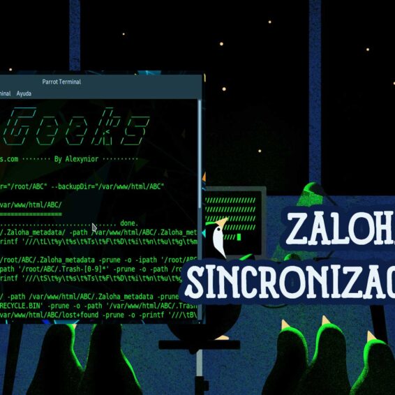 Zaloha.sh Script sincronización directorio Linux