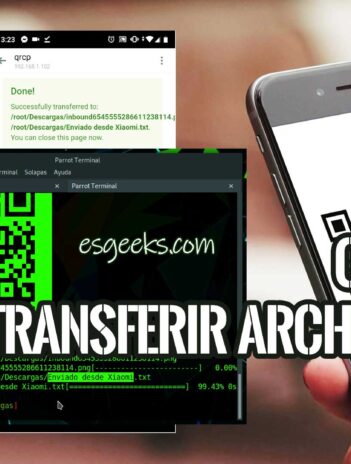 qrcp Transferir Archivos Terminal Linux Código QR