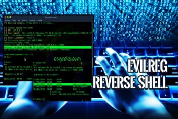 EVILREG Reverse Shell registro Windows