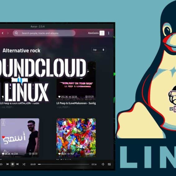 Escuchar Soundcloud escritorio Linux