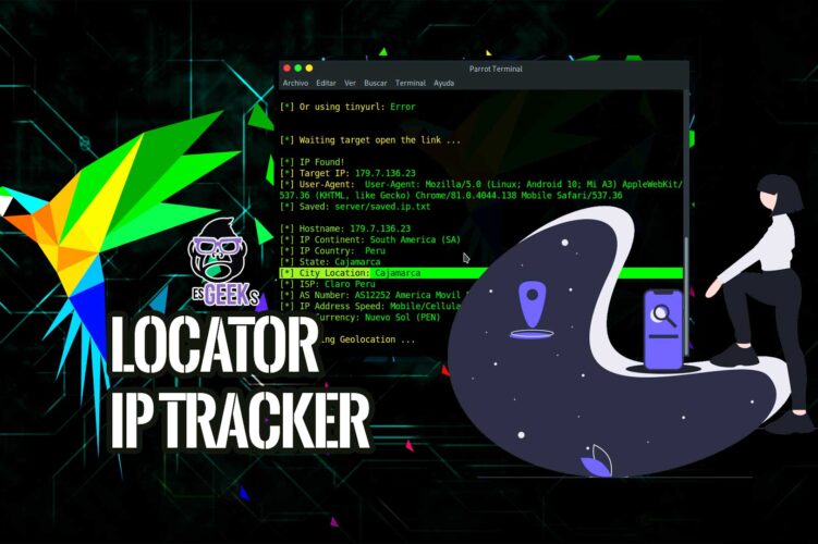 LOCATOR Geolocalizador IP Tracker