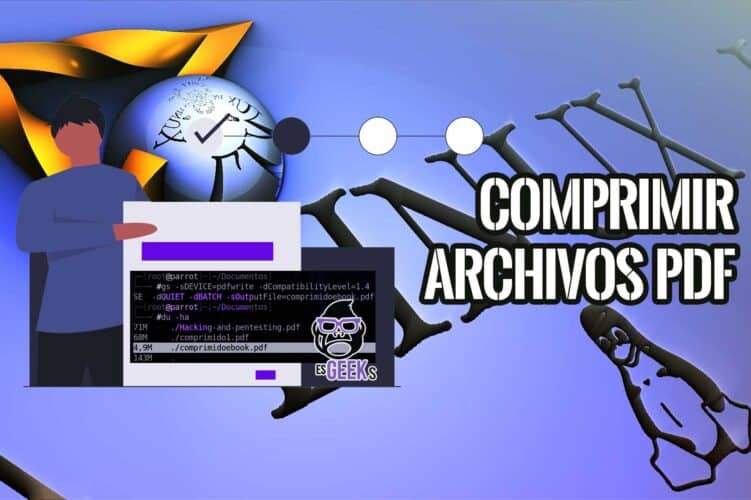 Reducir Tamaño PDF Ghostscript Linux