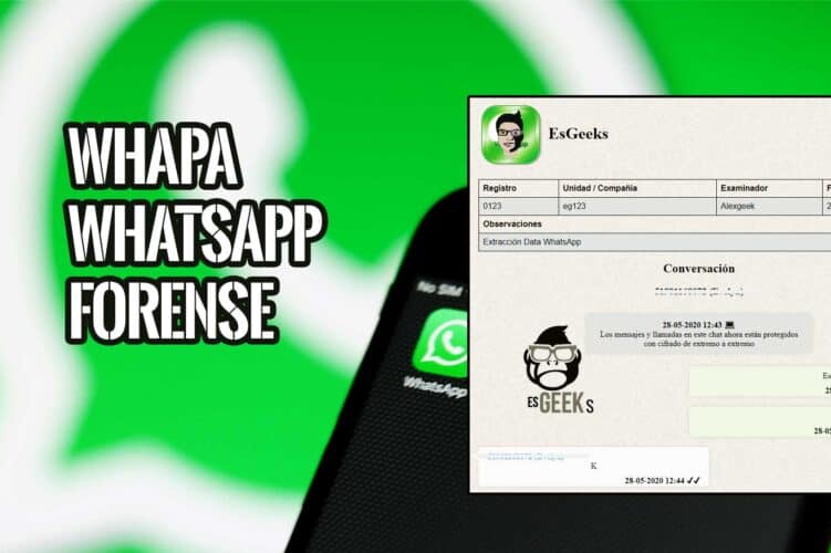 Whapa WhatsApp Forense Parser Tool
