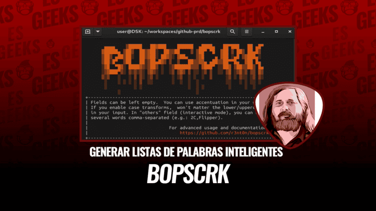 Bopscrk Generar Listas de Palabras Inteligentes