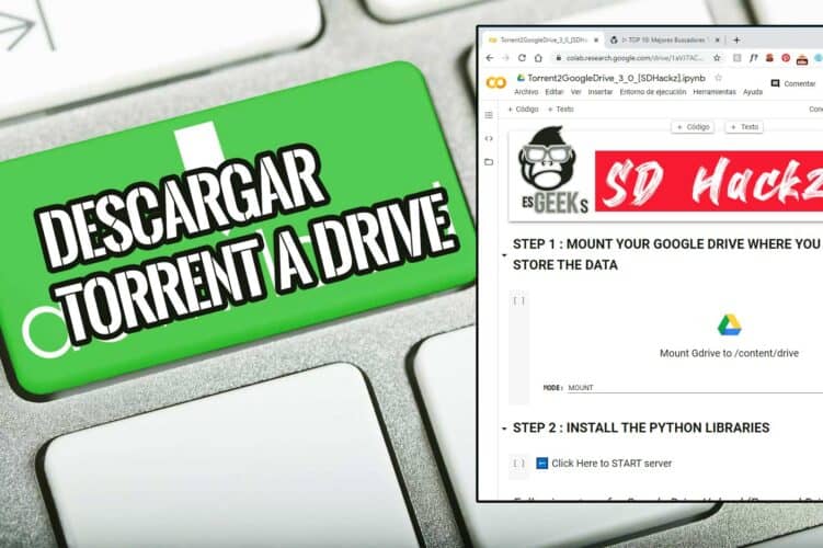Download Torrent to Google Drive