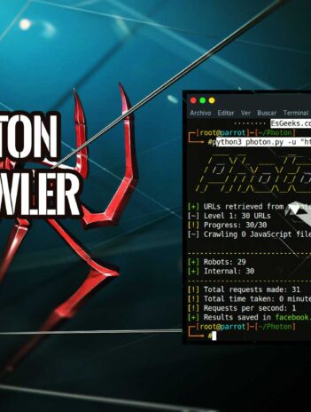 Photon Rastreador Web para OSINT