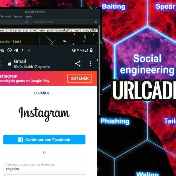URLCADIZ Generar URL oculta Ingeniería Social