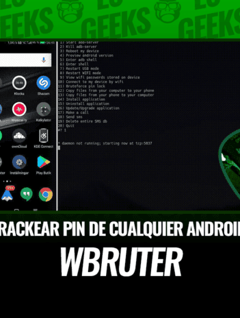 WBRUTER Crackear Código PIN Dispositivo Android