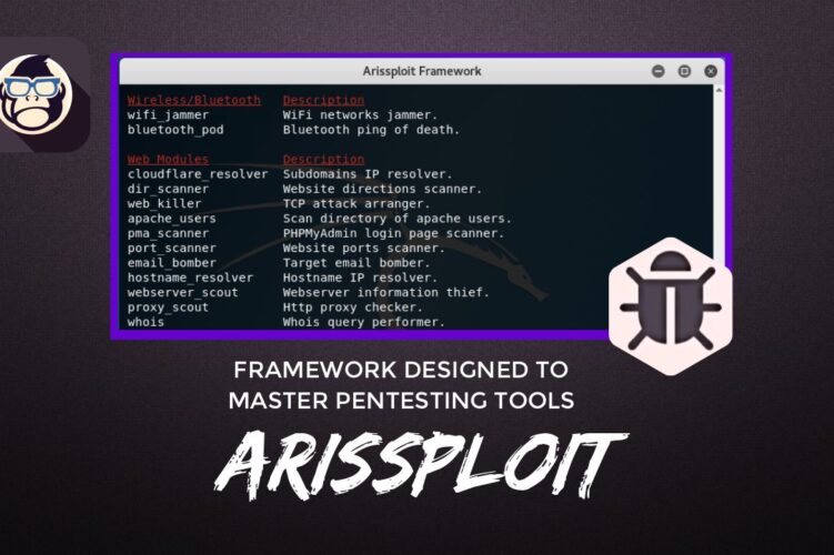 Arissploit Framework Designed to Master Pentesting Tools