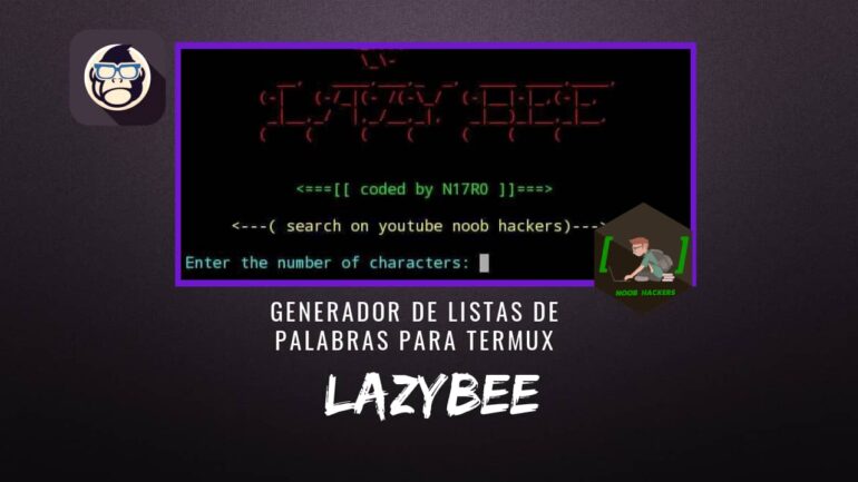 Lazybee Generador Listas de Palabras para Termux