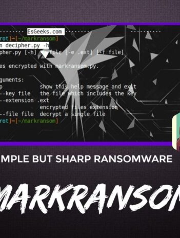 Markransom Simple but Sharp Ransomware