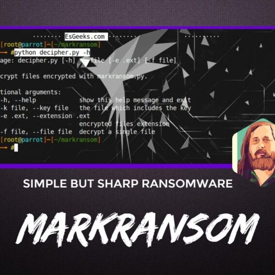 Markransom Simple but Sharp Ransomware