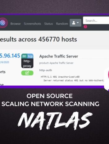 Natlas Scaling Network Scanning