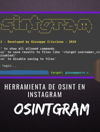 Osintgram Herramienta de OSINT en Instagram