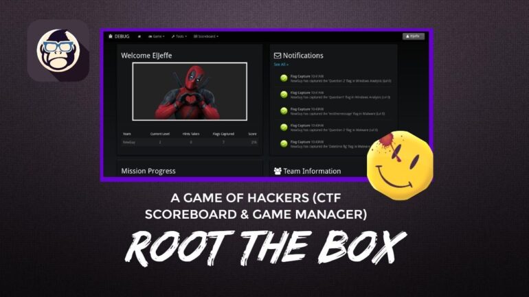 Root the Box A Game of Hackers CTF Scoreboard