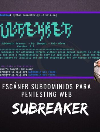 Subreaker Escáner Subdominios Activo para Pentesting