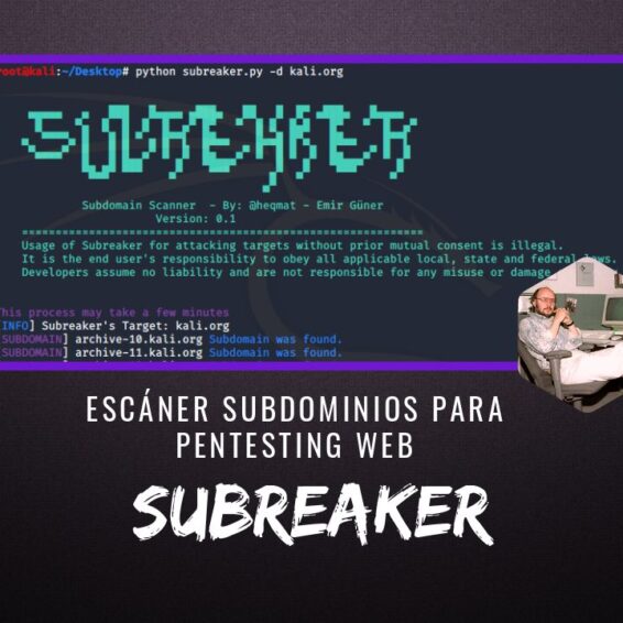 Subreaker Escáner Subdominios Activo para Pentesting