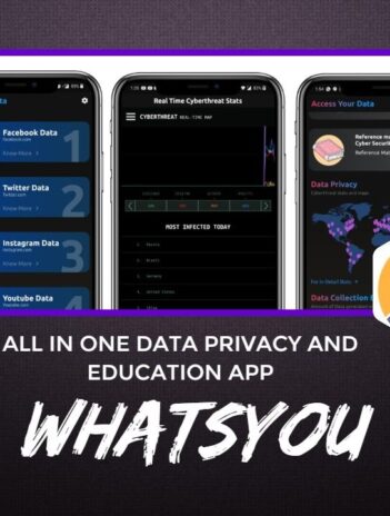 WhatsYou All in one Data Privacy and Education App