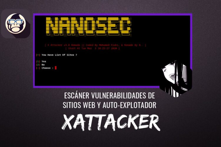 XAttacker Escáner Vulnerabilidades Sitios Web y Auto-Explotador