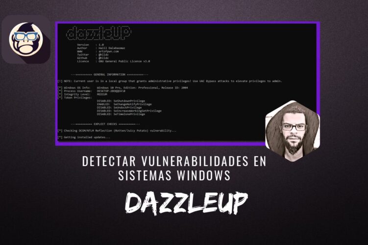 dazzleUP Detectar Vulnerabilidades en Windows