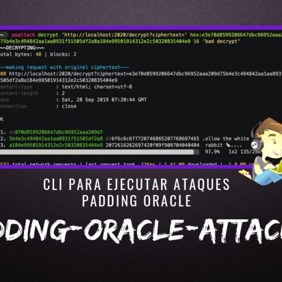 padding-oracle-attacker CLI para Ataques Padding Oracle