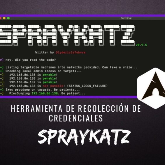 spraykatz Herramienta Recolección de Credenciales