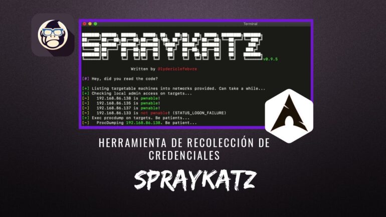 spraykatz Herramienta Recolección de Credenciales