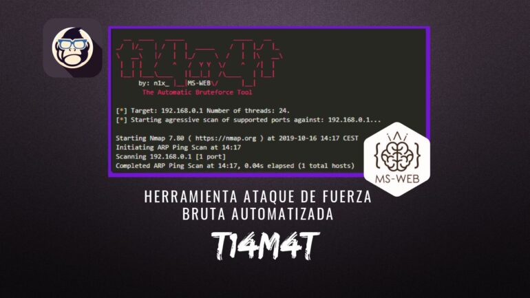 t14m4t Herramienta Ataque Fuerza Bruta Automatizada