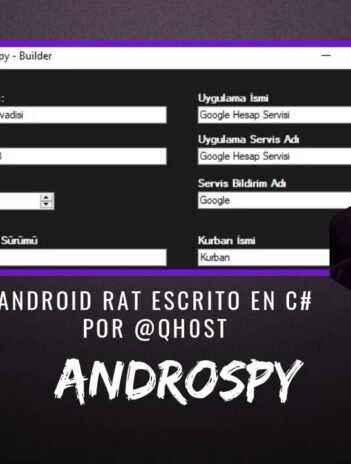 AndroSpy Android RAT Escrito en C#