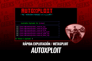 AutoXploit Explotación Rápida basada Metasploit
