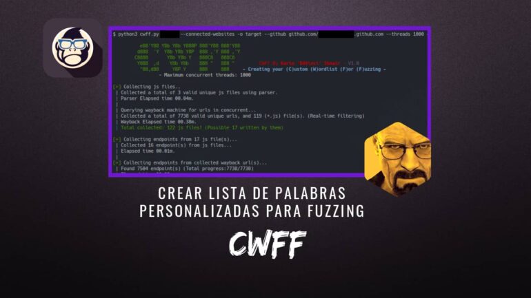 CWFF Crear Lista de Palabras Personalizadas para Fuzzing