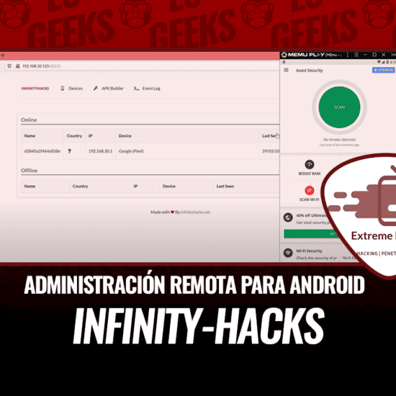 INFINITY-HACKS Administración Remota de Android