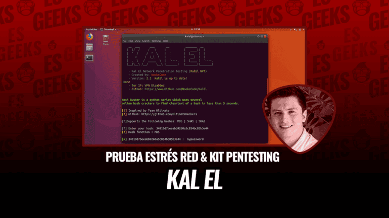 Kalel Prueba de Estrés de Red y Kit de Pentesting