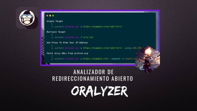 Oralyzer Analizador de Redireccionamiento Abierto