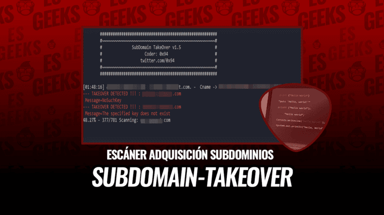 Subdomain-takeover Escáner para Subdomain Takeover