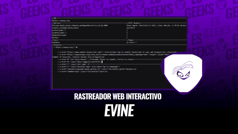 Evine Rastreador Web con CLI Interactivo