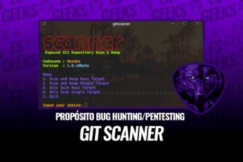 Git Scanner Herramienta para Bug Hunting o Pentesting