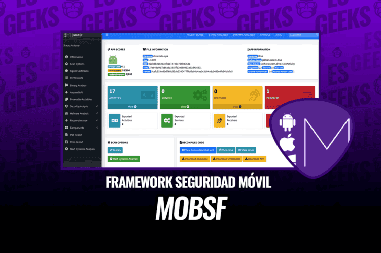 MobSF Framework de Seguridad Móvil Todo en Uno