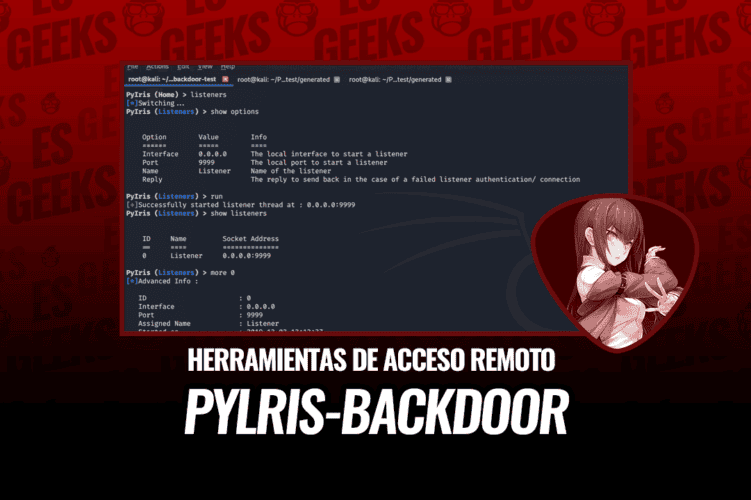 PyIris-backdoor Kit de Herramientas de Acceso Remoto