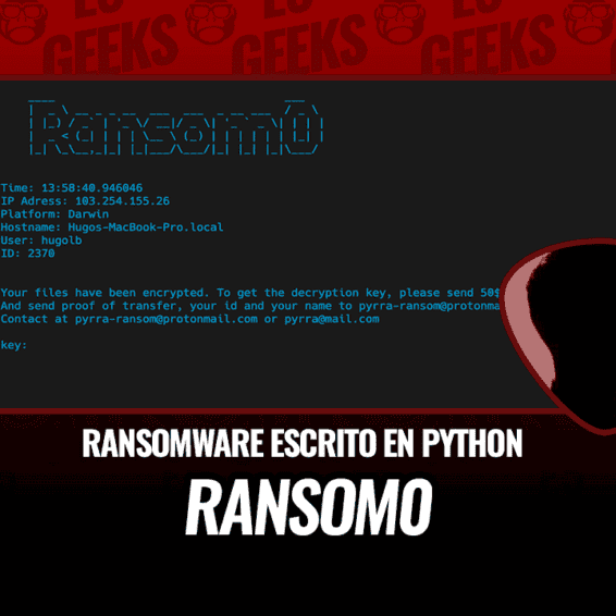 Ransom0 Ransomware de Código Abierto en Python
