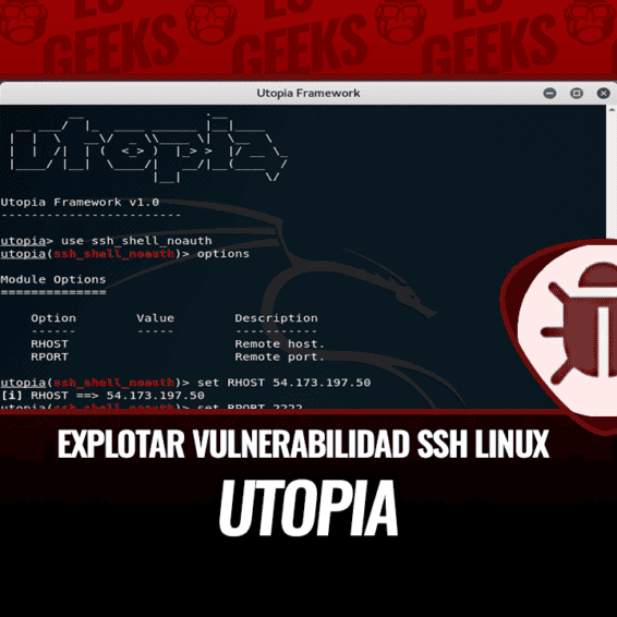 Utopia Framework Explotar Vulnerabilidad SSH Linux
