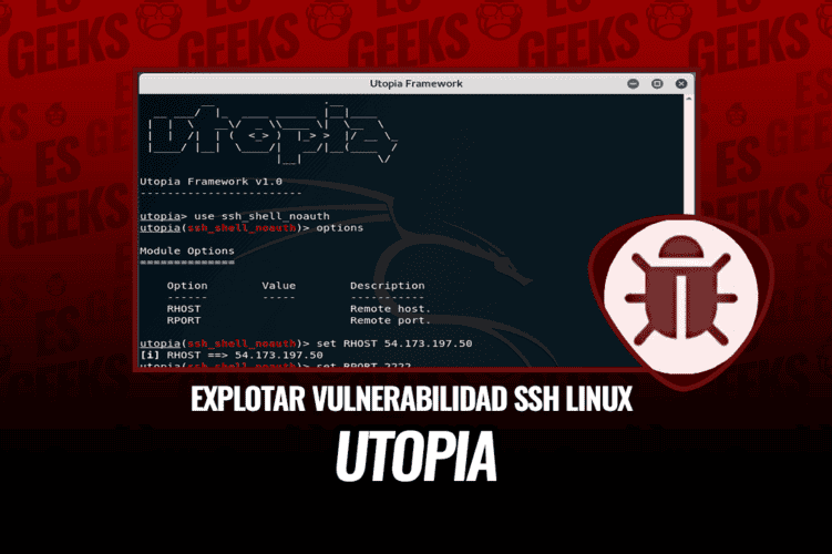 Utopia Framework Explotar Vulnerabilidad SSH Linux