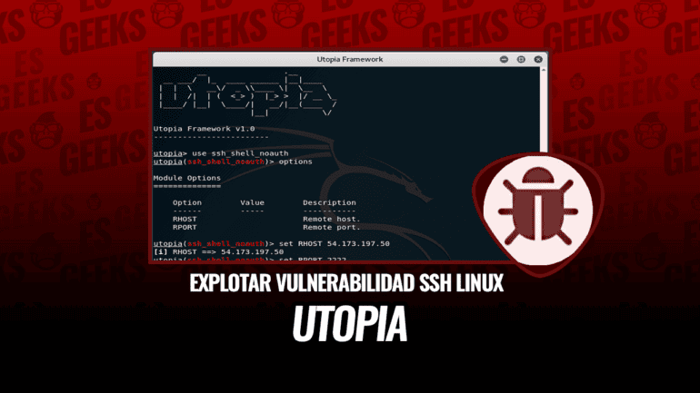 Utopia Framework Explotar Vulnerabilidad SSH Linux