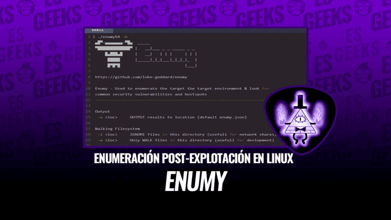Enumy Enumeración Escalada de Privilegios Post-Explotación en Linux